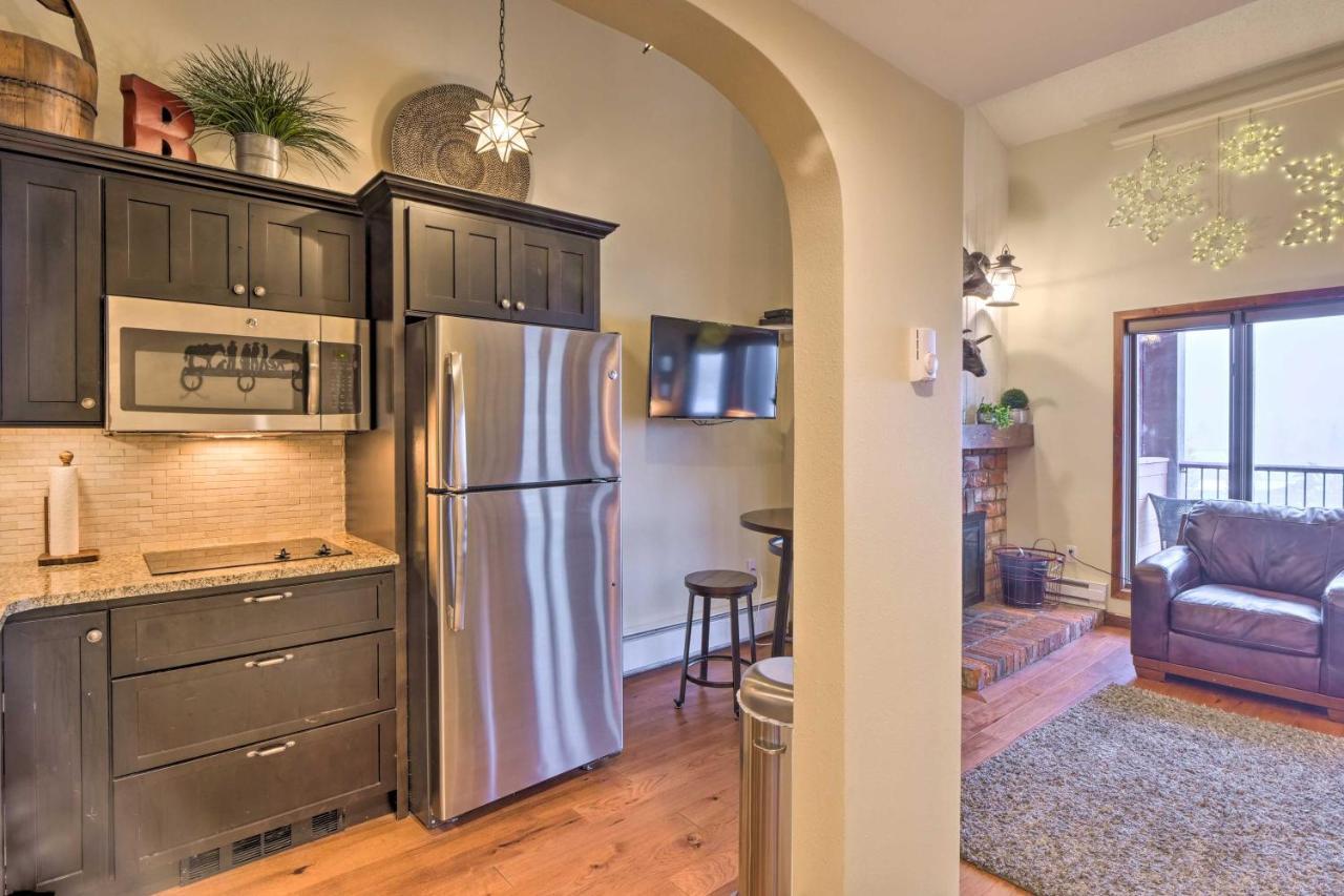 Cozy Breckenridge Condo At Base Of Peak 9! Exterior foto