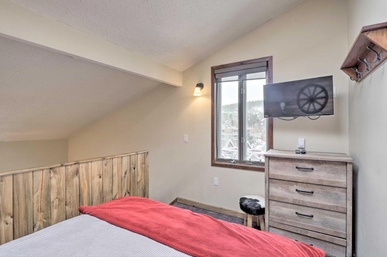 Cozy Breckenridge Condo At Base Of Peak 9! Exterior foto